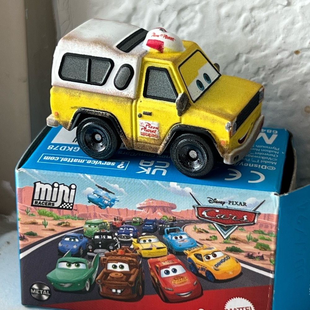 Cars Mini Racers Todd pizza planet.